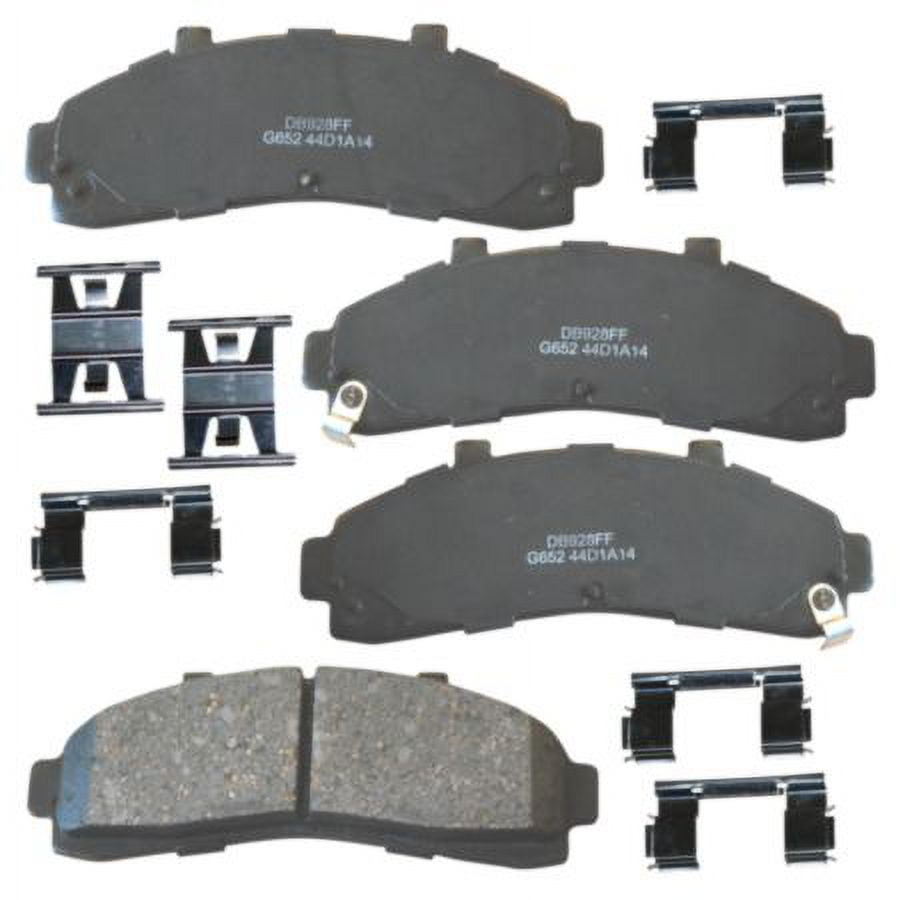 Carquest Wearever Gold Ceramic Brake Pads Front (4Pad Set)