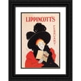 thumbnail image 1 of Carqueville, William L. 14x18 Black Ornate Wood Framed with Double Matting Museum Art Print Titled - Lippincotts, February 1895, 1895, 1 of 4