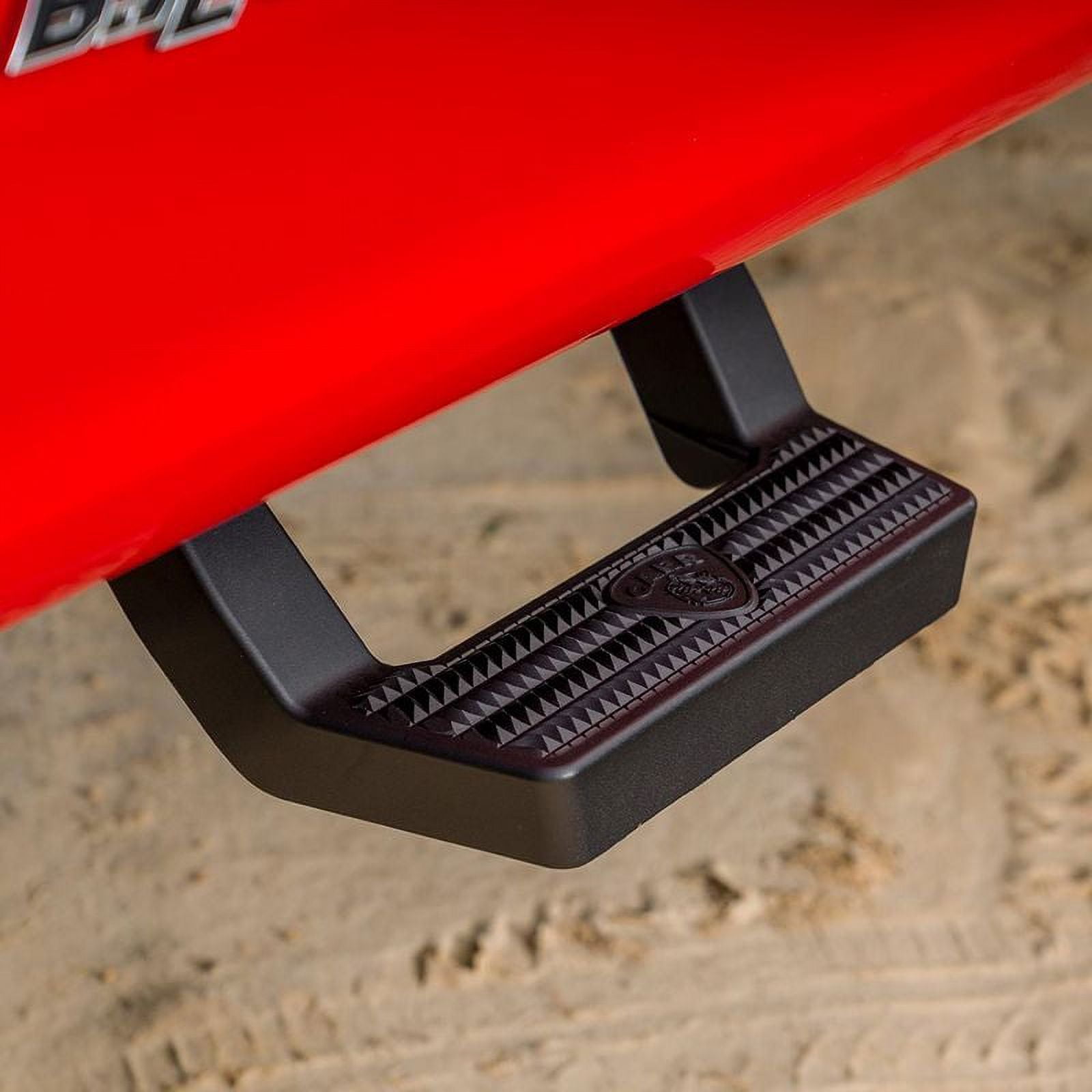 Carr 115771 1 Ld Step; Assist/Side Step; Xp3 Black Powder Coat; Single