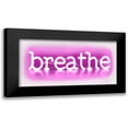 thumbnail image 1 of Carr, Hailey 18x11 Black Modern Framed Museum Art Print Titled - Neon Breathe PW, 1 of 5