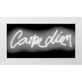 thumbnail image 1 of Carr, Hailey 32x18 White Modern Wood Framed Museum Art Print Titled - Neon Carpe Diem WB, 1 of 4