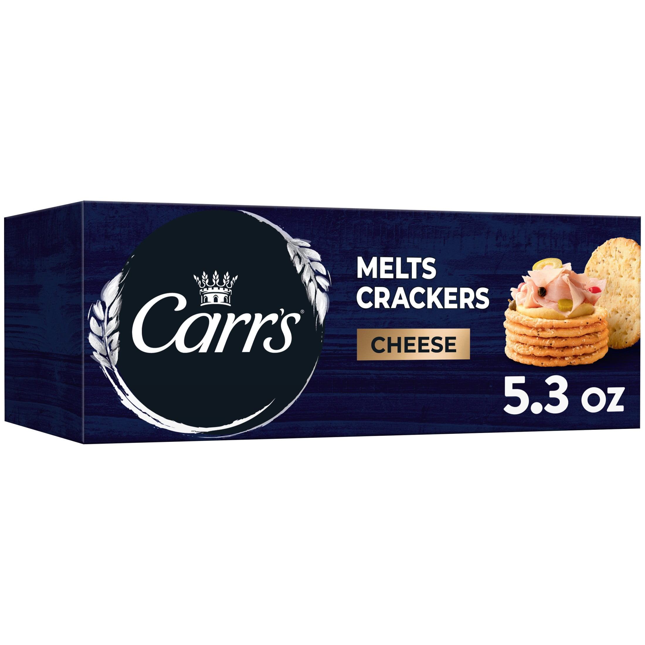 Carr's Cheese Melts Crackers, Snack Crackers, 5.3 oz