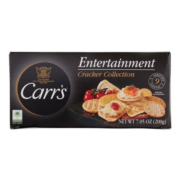Carr's Entertainment Crackers Collection 7.05 oz Pack of 3