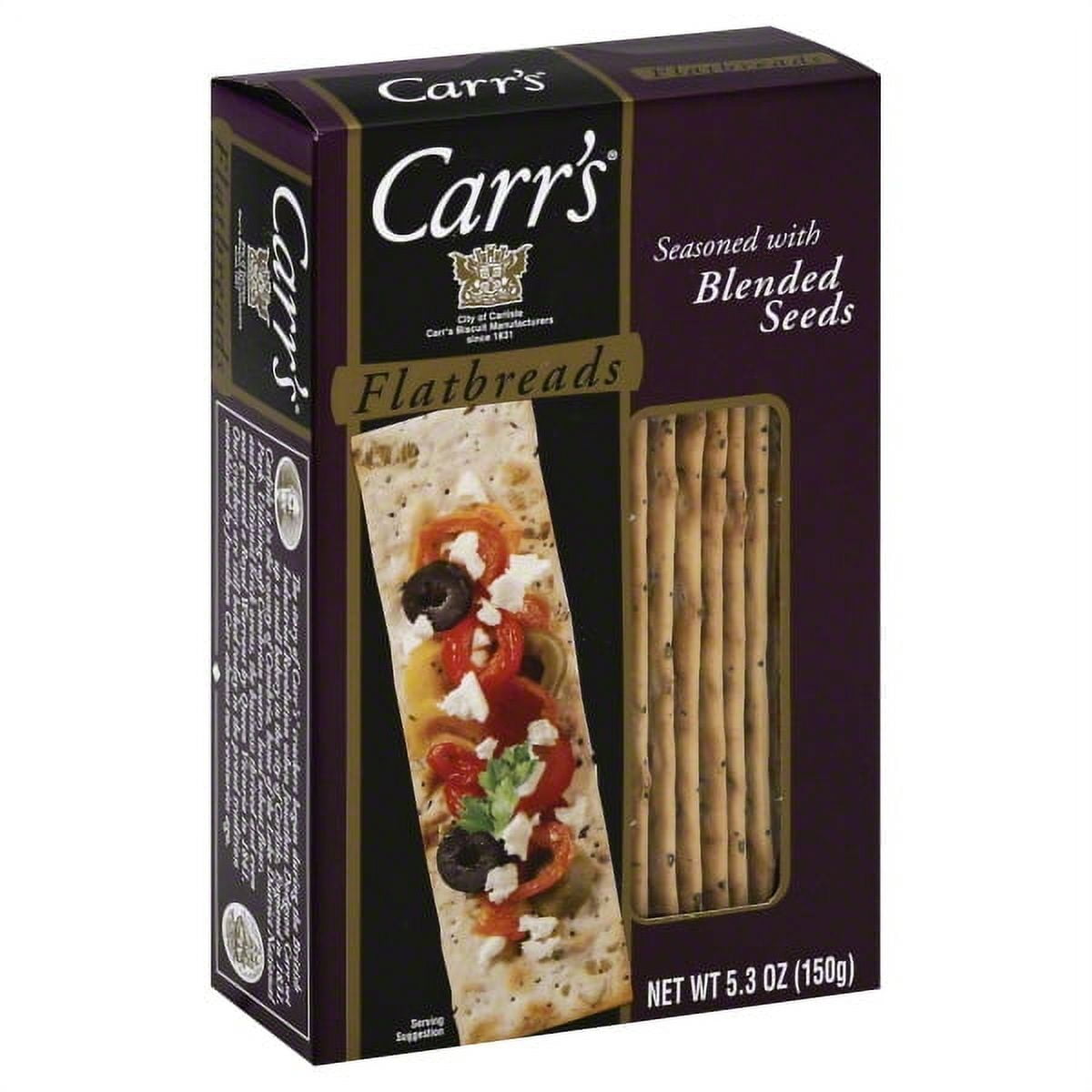 Carr's Seasoned with Blended Seeds Flatbreads, 5.3 Oz.