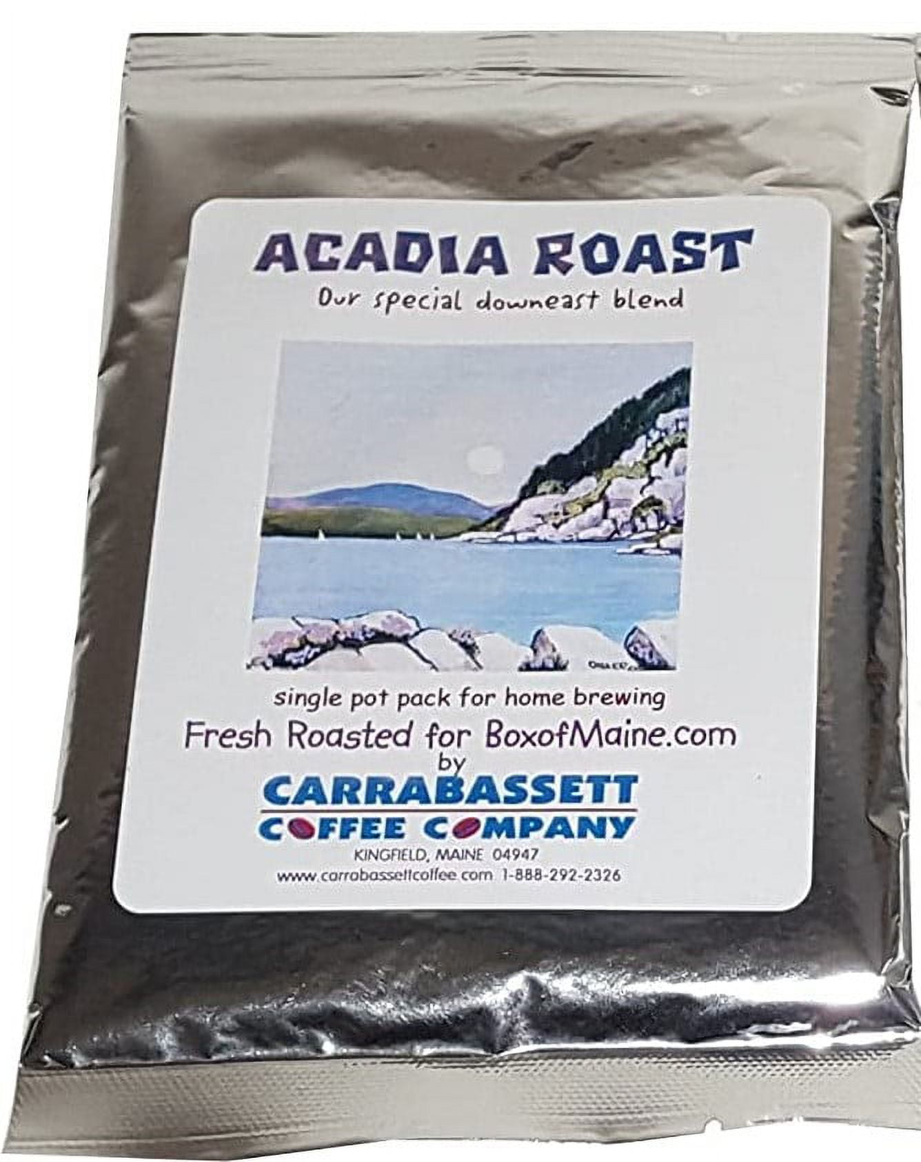 Carrabassett Coffee Fresh Roasted Made in Maine Single Pot