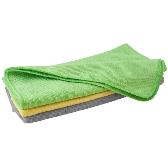 Carrand 40061 Microfiber Towels 16 in. x 16 in. 3 Pack Rolled