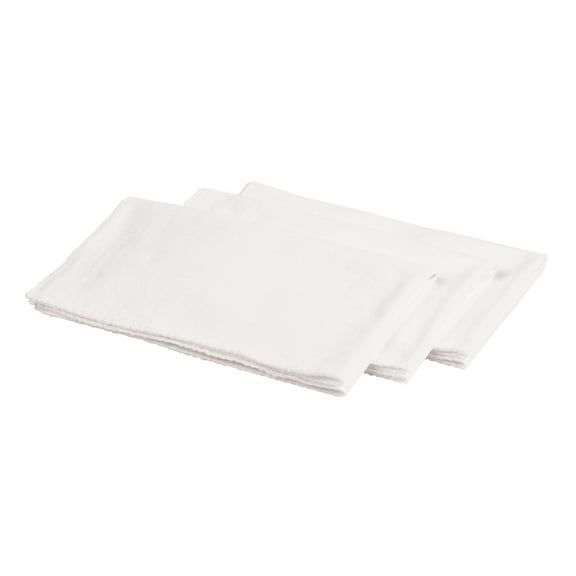 Carrand 40067 Diaper Soft Polishing Cloths 11 in. x 17 in. 6 Pack Rolled