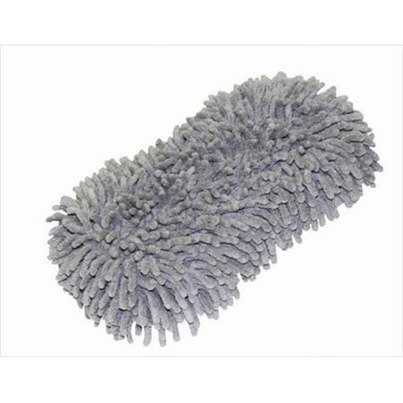 Carrand 40112 Long Chenille Microfiber 2-In-1 Sponge And Scrub