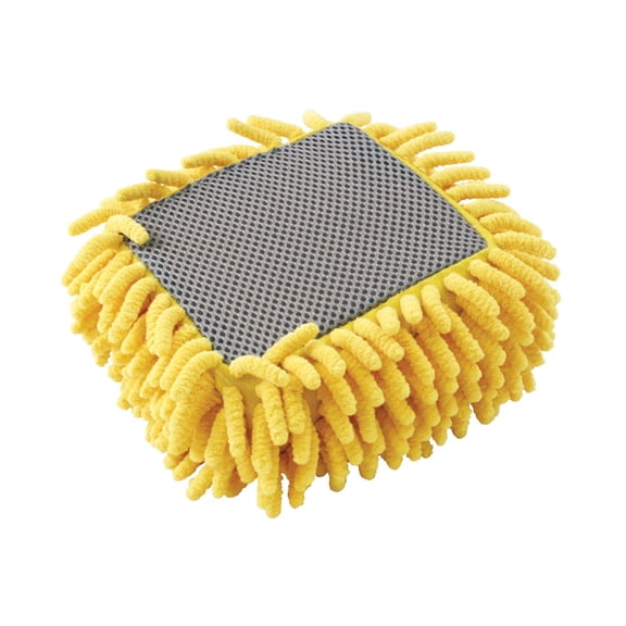 Carrand 45119 2-in-1 Microfiber Chenille Square Sponge
