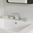 thumbnail image 1 of Carre 8 in. Widespread, 2-Handle, Bathroom Faucet in Chrome, 1 of 10