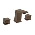 thumbnail image 1 of Carre 8 in. Widespread, 2-Handle, Bathroom Faucet in Oil Rubbed Bronze, 1 of 10