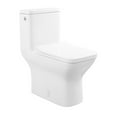 thumbnail image 1 of Carre One-Piece Square Toilet Dual-Flush 1.1/1.6 gpf, Touchless, 1 of 15