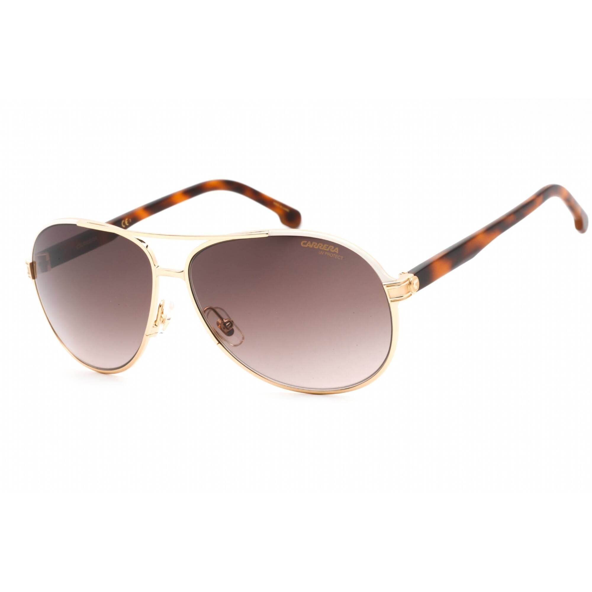 NEW CARRERA 1051/S 06J GOLD GREY AVIATOR AUTHENTIC SUNGLASSES CARRERA Polished Gold Tortoise Frame Grey Lens Sunglass 1051  main image 4