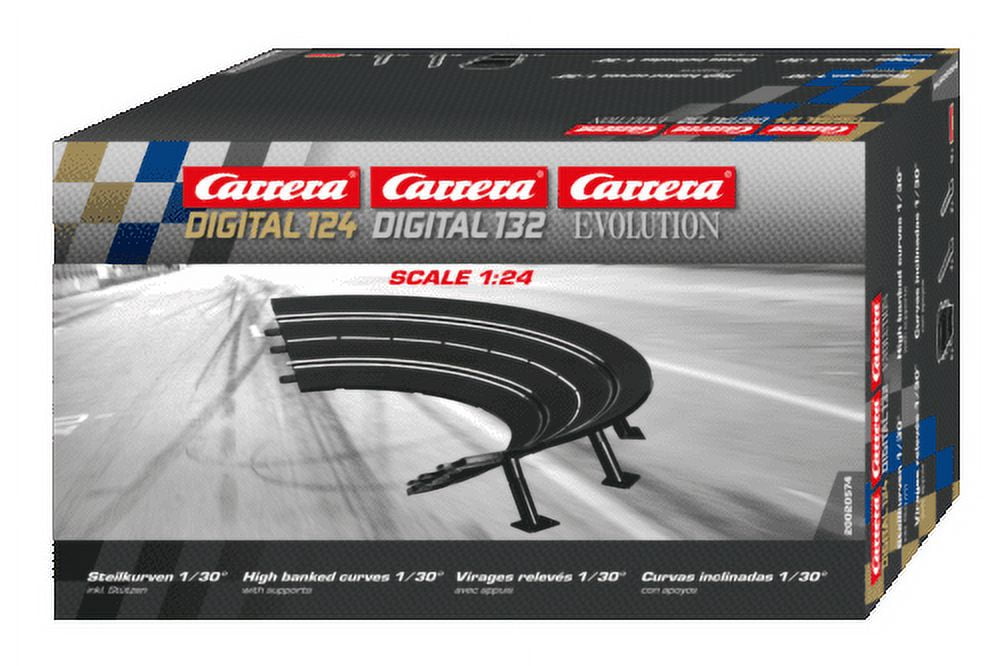 Carrera 20020574 Radius 1/30 High Banked Curve Track 1/24 1/32 ...