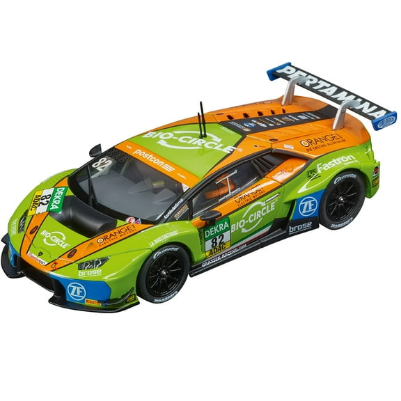 Carrera 20027662 Lamborghini Huracn GT3 Grasser No.82 1:32 Evolution Slot Car