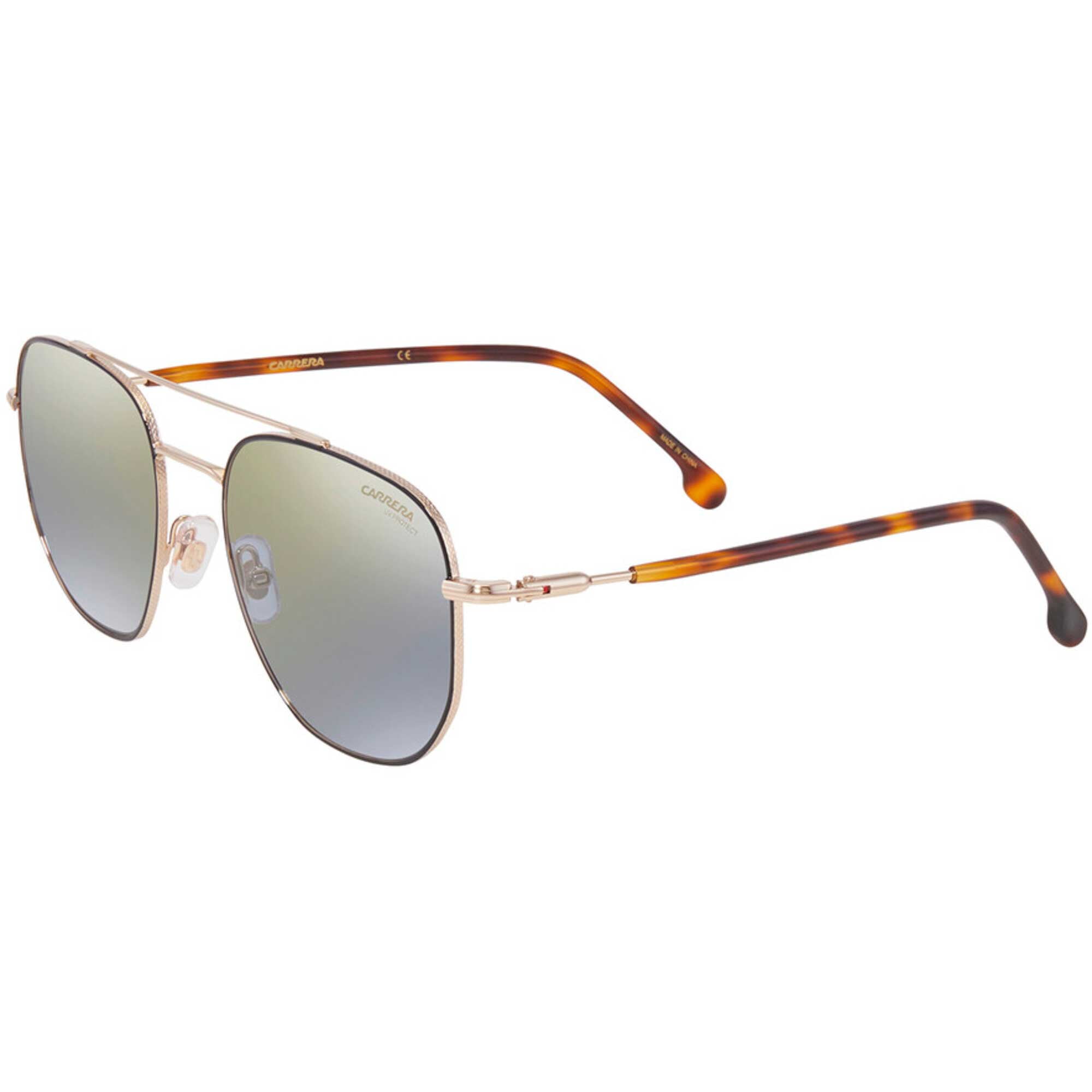 Carrera 236/S 00NR Men's Gold/Havana Metal Square Frame Sunglasses