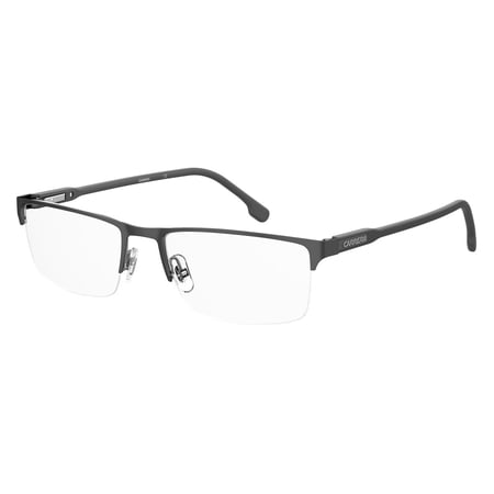 Carrera 243 Semi-Rimless Rectangular Dark Ruthenium Black Eyeglasses