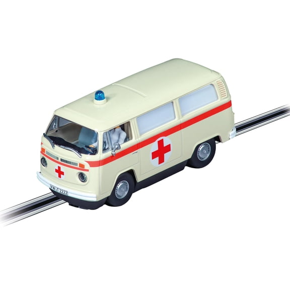 Carrera 27794 VW Bus T2b Ambulance, Red Cross 1:32 Scale Evolution Analog Slot Car