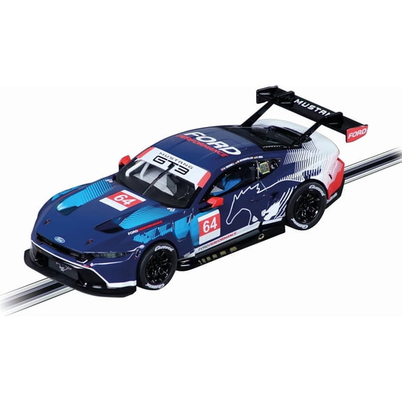 Carrera 27808 Ford Mustang GT3 Ford Performance, No.64 1:32 Scale Evolution Analog Slot Car Racing Vehicle