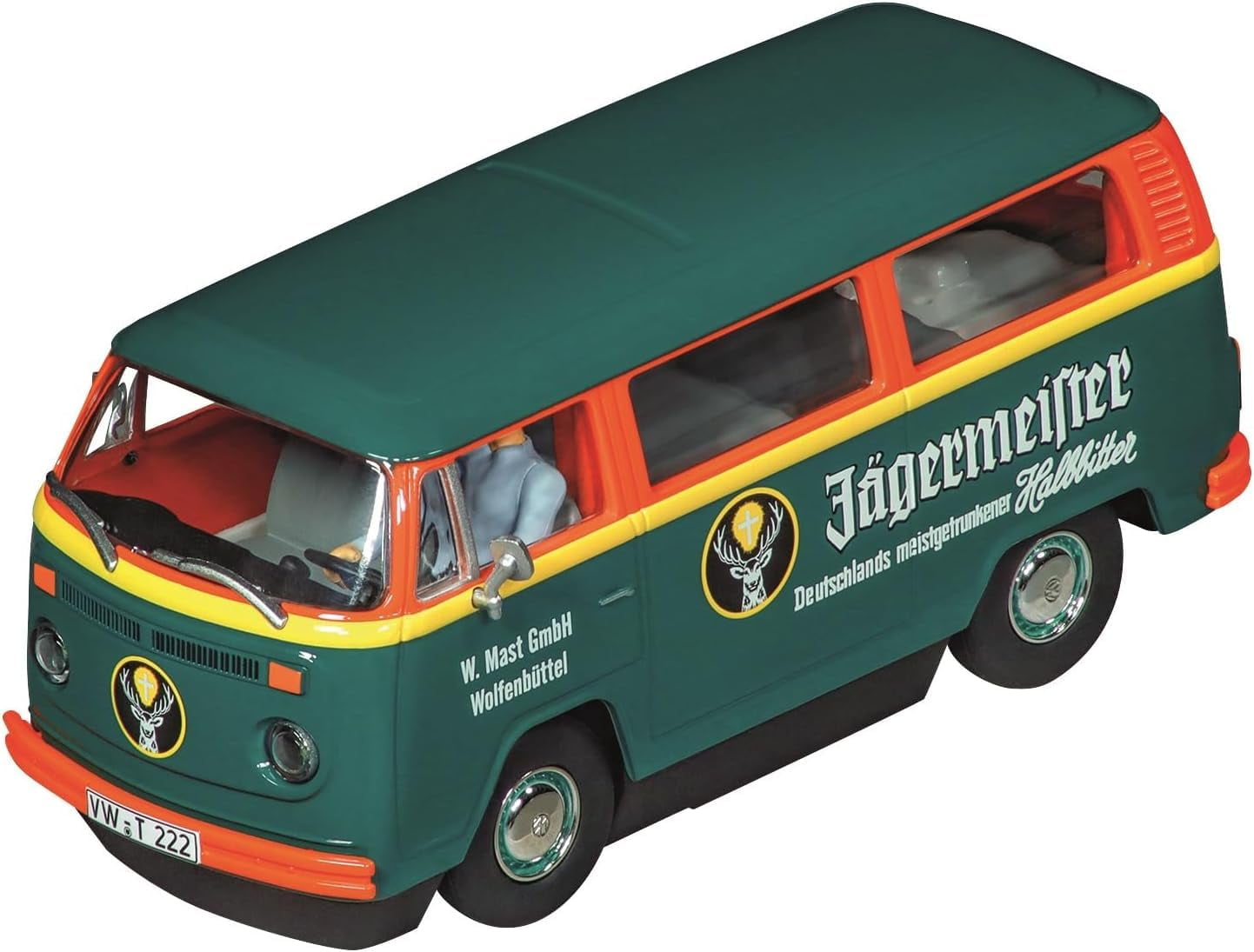 Carrera 32034 VW Bus T2b Jagermeister 1:32 Scale Digital 132 Slot Car ...