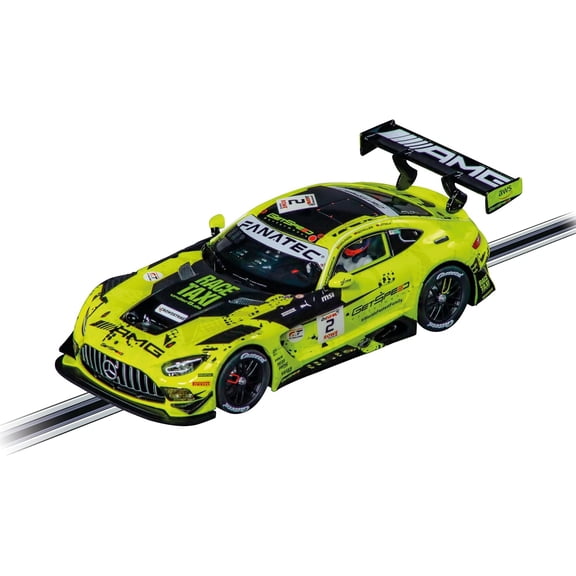 Carrera 32063 Mercedes-AMG GT3 Evo Getspeed, No.2 24H Spa 2024 1:32 Scale Digital 132 Slot Car Racetrack Vehicle