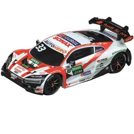 Carrera 64226 Audi R8 LMS GT3 DTM René Rast No.33 1:43 Scale Analog Slot Car Racing Vehicle GO!!! Slot Car Toy Race Track Sets