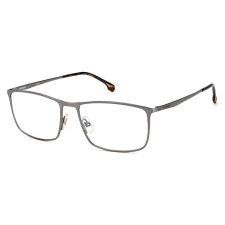 Carrera 8857 Full Rim Rectangular Semi Matte Dark Ruthenium Eyeglasses