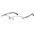thumbnail image 1 of Carrera 8860 Semi-Rimless Rectangular Semi Matte Dark Ruthenium Eyeglasses, 1 of 2
