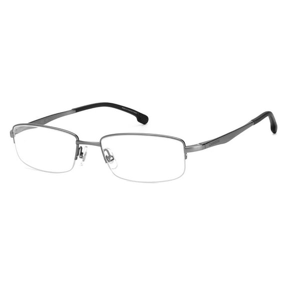 Carrera 8860 Semi-Rimless Rectangular Semi Matte Dark Ruthenium Eyeglasses