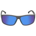 thumbnail image 1 of Carrera Blue Rectangular Men's Sunglasses CARRERA 8038/S 009V/Z0 61, 1 of 2