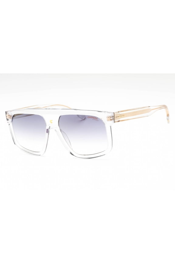 Blue Shaded Gold Mirror Browline Men's Sunglasses CARRERA 1061/S 0900/1V 59