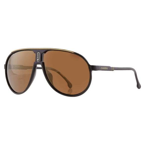 Carrera Brown Pilot Sunglasses CHAMPION65/N 02M2/YL 62