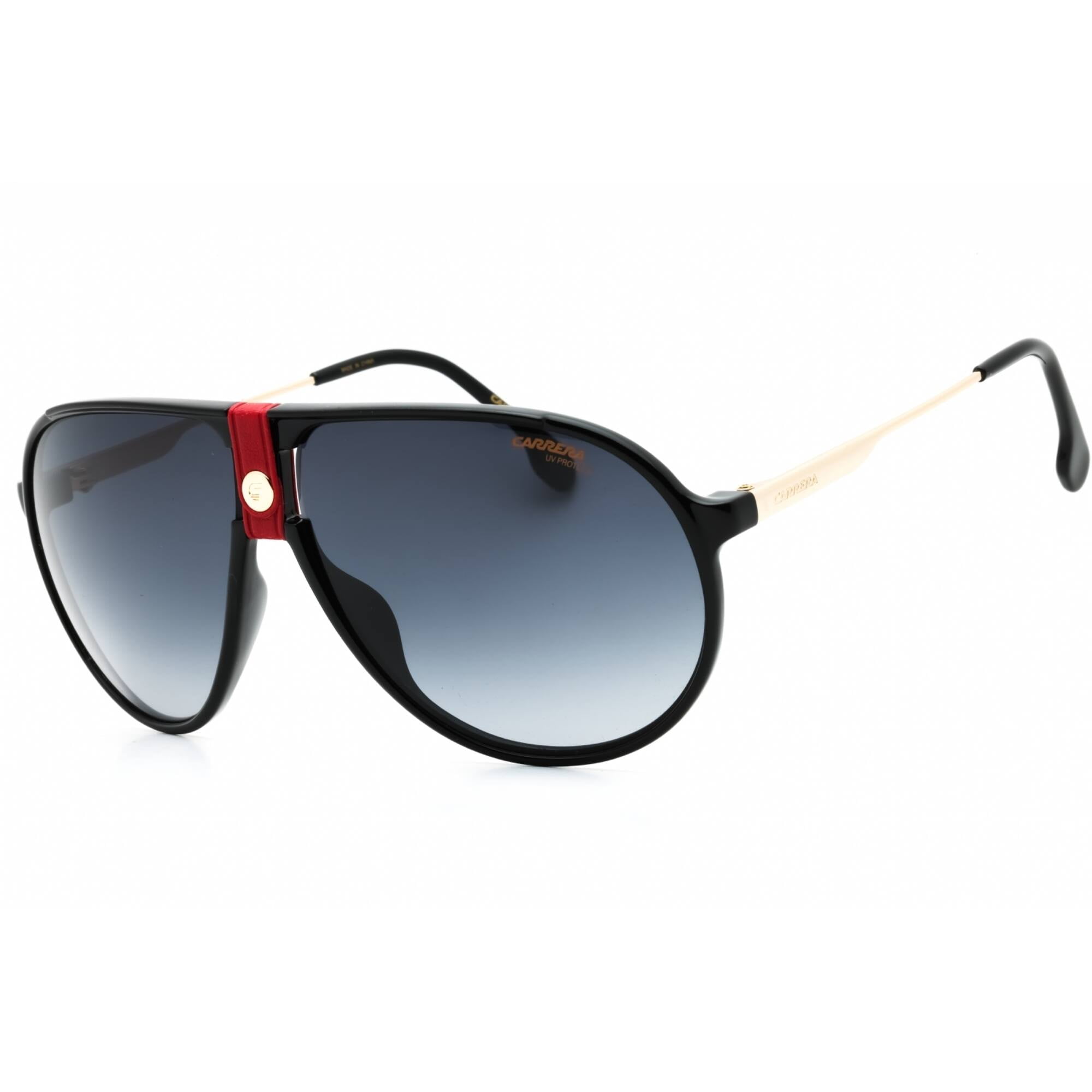 Carrera CA 1034/S Plastic Unisex Aviator Sunglasses Gold/Red 63mm Adult