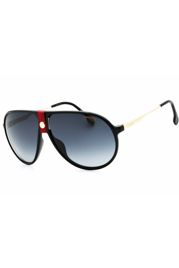 CA 1034/S Plastic Unisex Aviator Sunglasses Gold/Red 63mm Adult