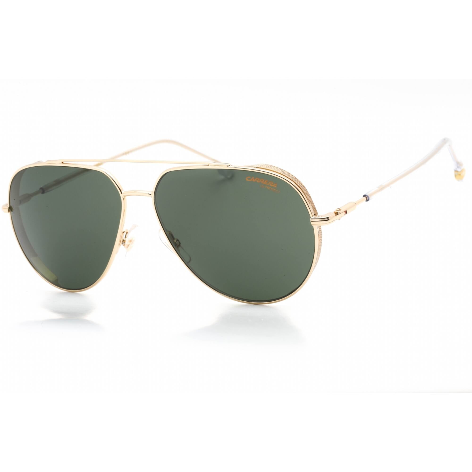 Carrera CA 221/S Metal Unisex Aviator Sunglasses Gold Crystal 60mm Adult