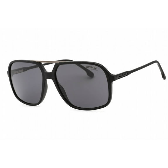 Carrera CA 229/S Plastic Unisex Square Sunglasses Black 59mm Adult