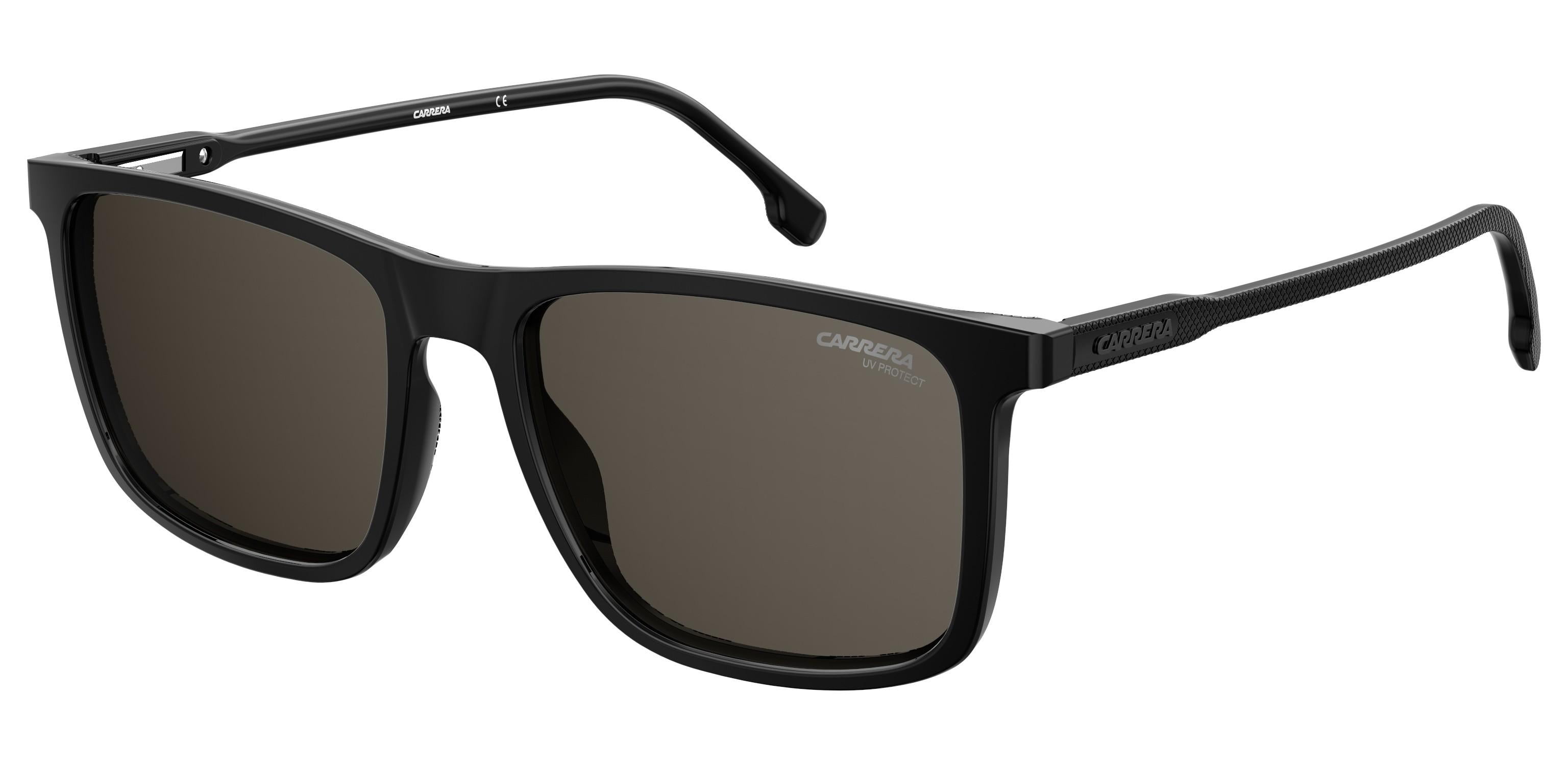 Carrera Black Slim Modern Square Sunglasses with Spring Hinges - CA231S 0807 IR