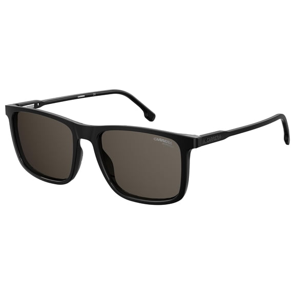 Carrera Black Slim Modern Square Sunglasses with Spring Hinges - CA231S 0807 IR