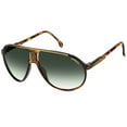 thumbnail image 1 of Carrera CA Champion65 Plastic Unisex Aviator Sunglasses Red Havana 62mm Adult, 1 of 4