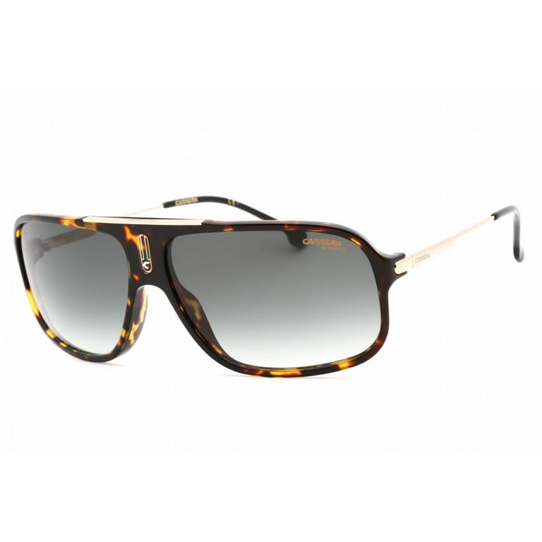 Carrera CA Cool65 Plastic Unisex Shield Sunglasses Havana 64mm