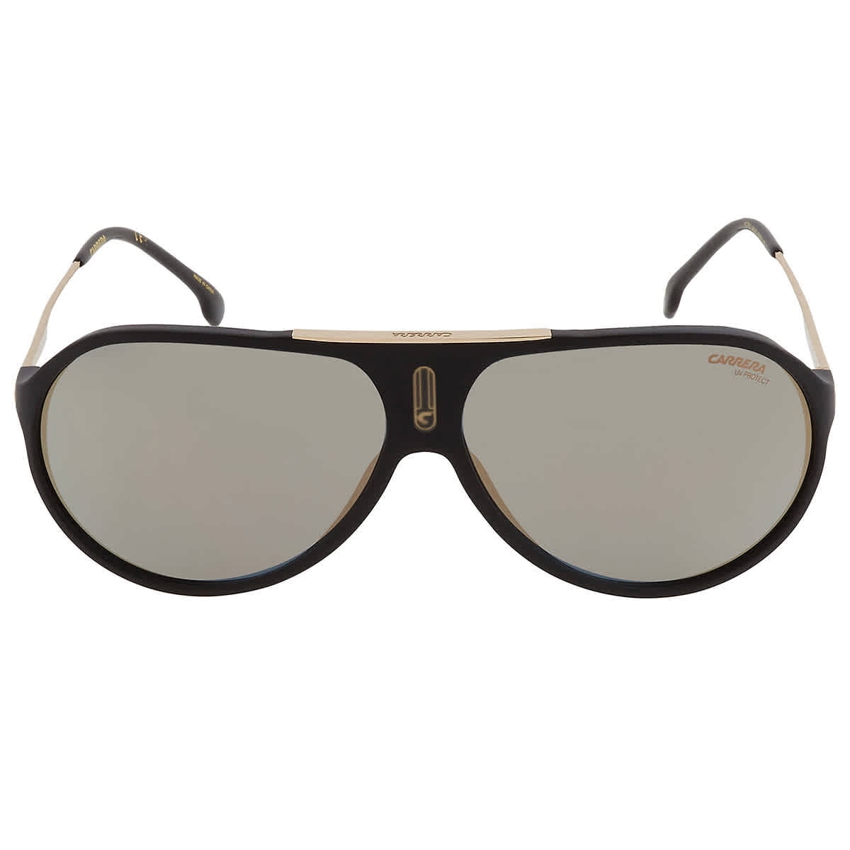 NEW Carrera Hot65 JO 0I46 Aviator Sunglasses - 63 mm Carrera Grey Gold Mirror Pilot Unisex Sunglasses HOT65 0I46  main image 3