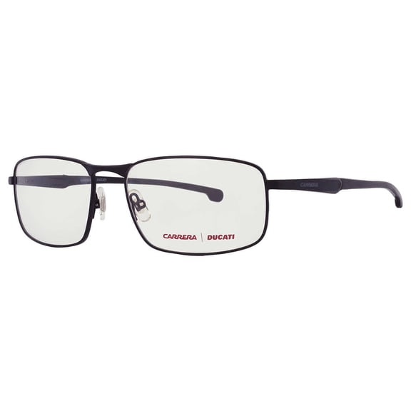 Carrera CARDUC Eyeglasses Black Rectangular Frame