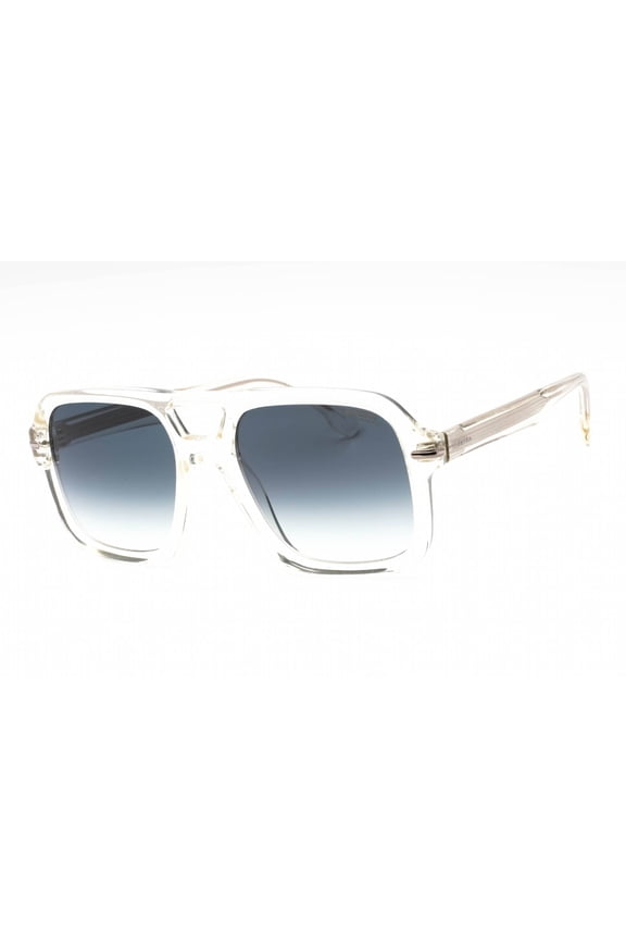 317/S 040G9K 55mm Aviator Sunglasses Men's Transparent Yellow