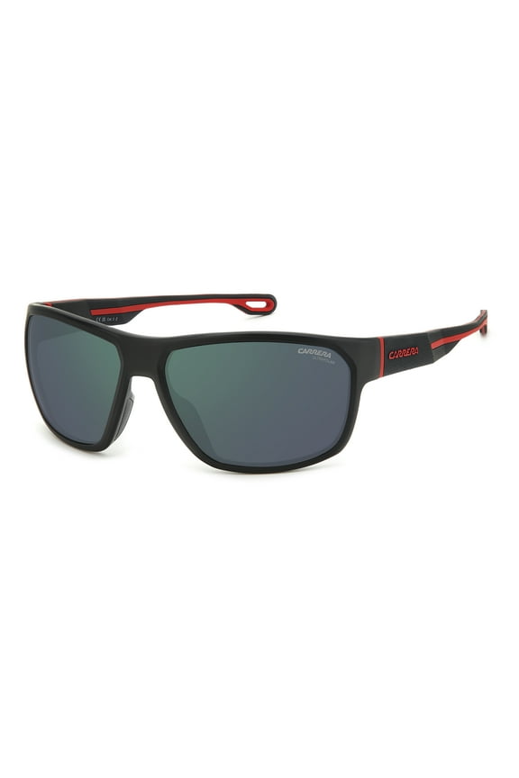 4018/S BLX-Q3 Men's Sunglasses - Matte Black Frame, Grey Polarized Lenses