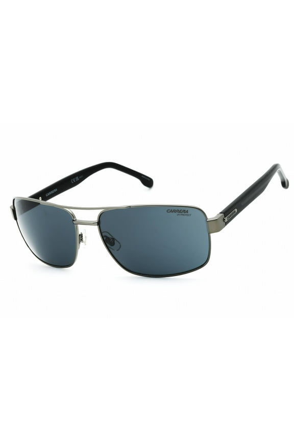 Grey Rectangular Men's Sunglasses CARRERA 8063/S 0KJ1/IR 61