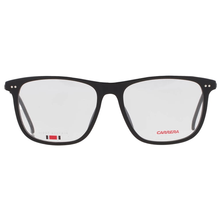NEW SQUARE CARRERA 3008 0807 00 WOMEN EYEGLASSES CARRERA BLACK CLEAR EYEWEAR Carrera 3008 Eyeglasses main image 4