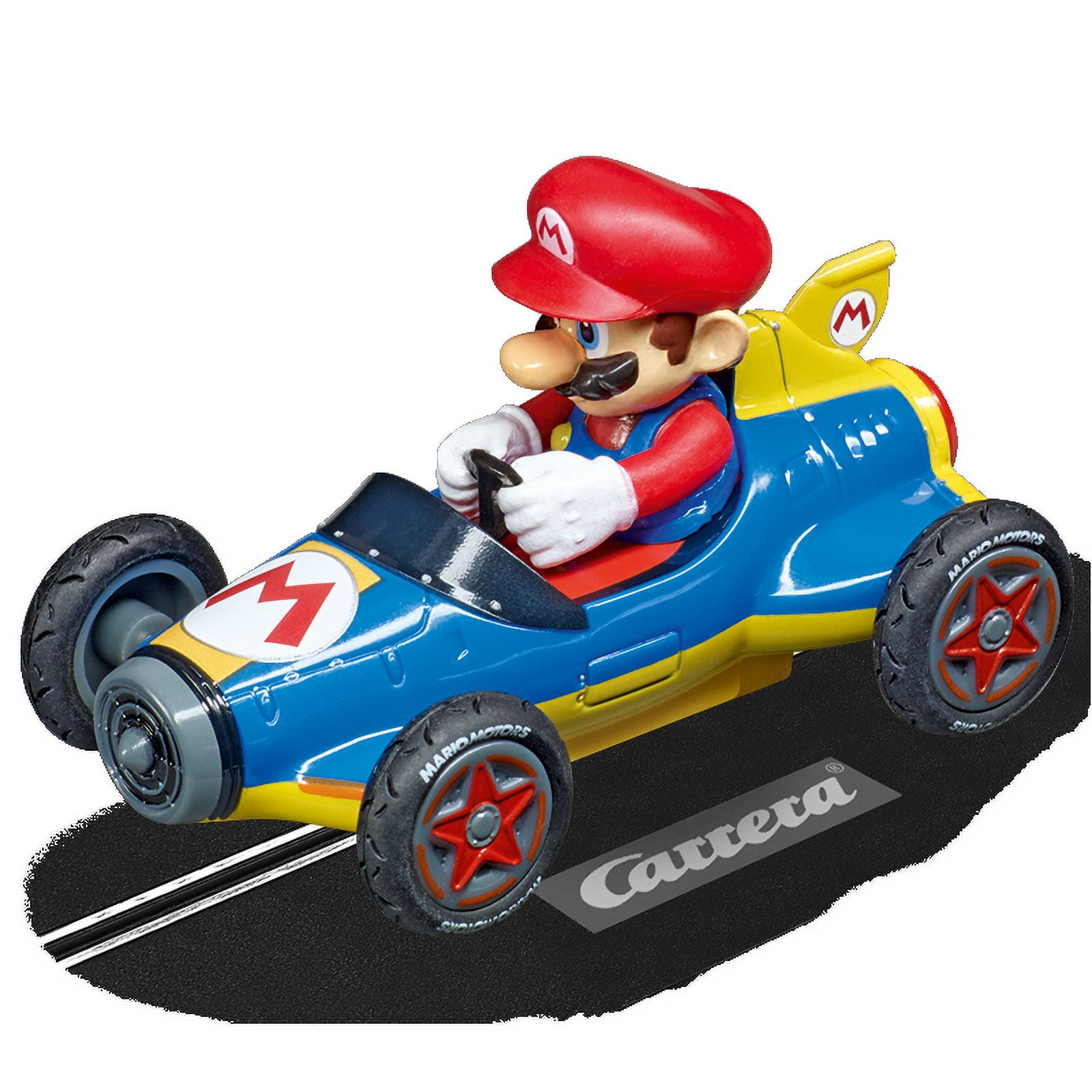 Carrera GO!!! 64148 1:43 Scale Analog Slot Car Racing Vehicle - Mario Kart  Mach 8 Mario