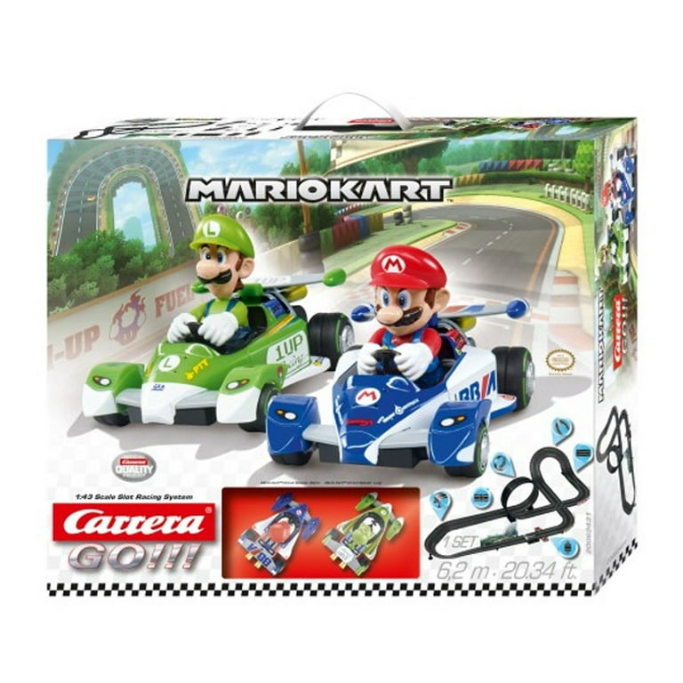 Circuit Circuit Mario Kart Carrera Go 4,9 mètres CARRERA : le circuit à  Prix Carrefour