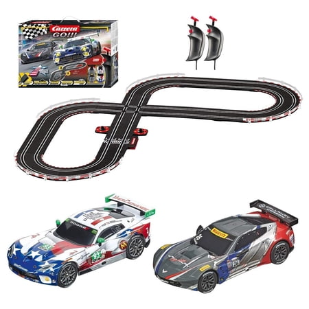 Carrera GO!!! Onto the Podium 11.81 Foot Racetrack Set w/ 2 Slot Cars