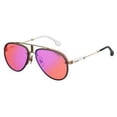 thumbnail image 1 of Carrera Glory/S Metal Unisex Aviator Sunglasses Gold 58mm Adult, 1 of 3